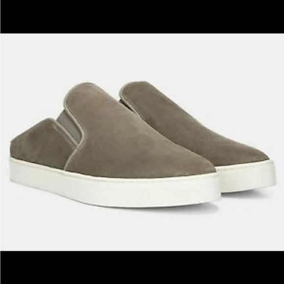 Vince Shearling-Lined Slide-On Sneaker - Picture 2 of 4